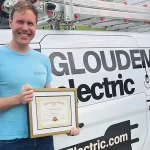 Winning Best Electrician for the third year in a row is a remarkable honor for Gloudeman Electric. 2025 Best of Mount Pleasant.