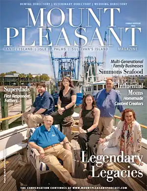 Mount Pleasant Magazine's most recent magazine cover