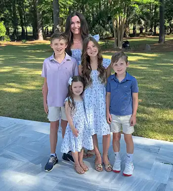 Arin Jura (@arinsolange) and her family