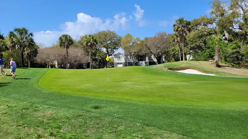Wild Dunes Golf Course: Hole 8 at The Links is one of the hardest to shoot under par.