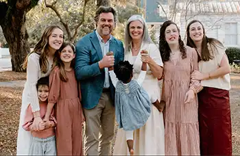 The Ethridge family. Photo credit Emily Joanna Photography.
