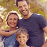 Dee Norton Child Advocacy Center: A happy, smiling family.