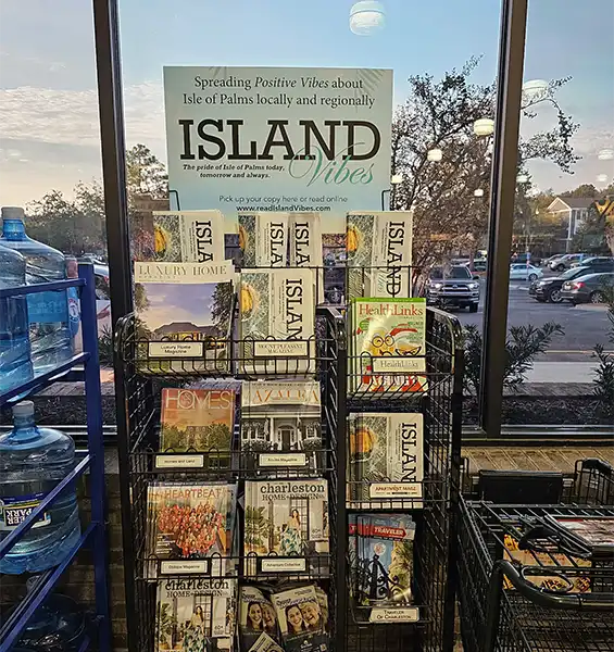 Mount Pleasant Magazine Grocery Distribution and Advertising rack #1