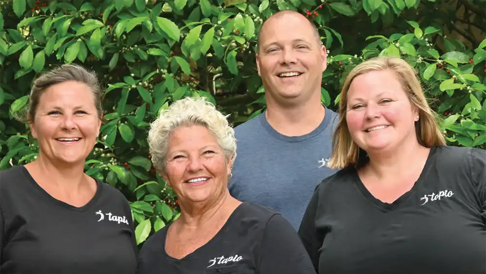 The Tapio Team: Callie, Susan, Stevie, and Jenna.