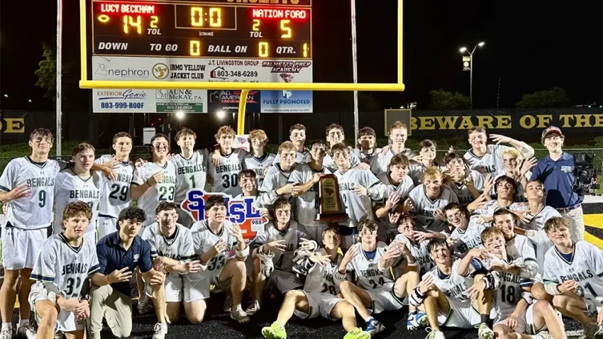 Lucy Beckham boys lacrosse is victorious under first-year head coach Jason Jeffries.