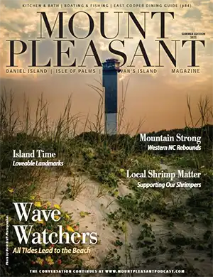 Mount Pleasant Magazine's most recent magazine cover