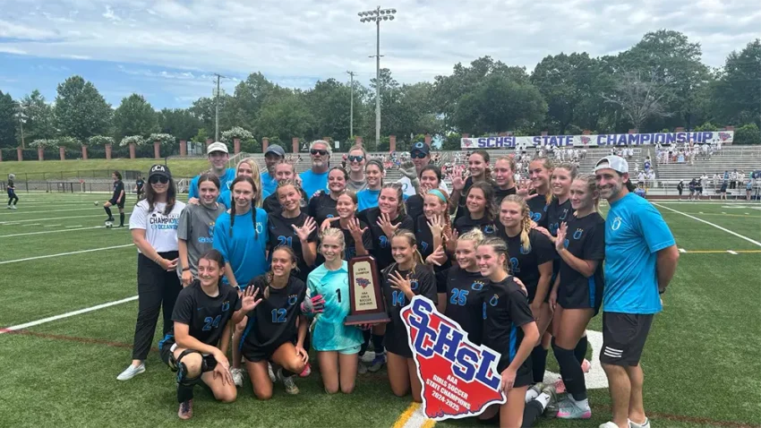 Oceanside girls soccer held all opponents scoreless in the 2025 playoffs.