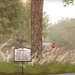 Rendering of new Scanlonville Praise House Park