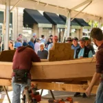 A photo taken at the 2024 Georgetown Wooden Boat Show