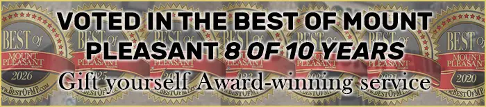 Gift your car, truck, SUV, hybrid, or minivan award-winning service at Ascue's Audo Body & Paint Shop, voted in the Best of Mount Pleasant 8of10 years!