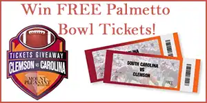 Win FREE Palmetto Bowl Tickets -- click and enter today!