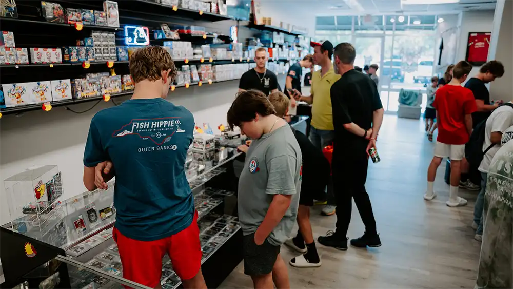 Inside Bucks Sports Cards, Mount Pleasant, South Carolina