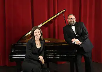 Lanie Radecke and Bobby Lambert - The maestros behind the marchers.
