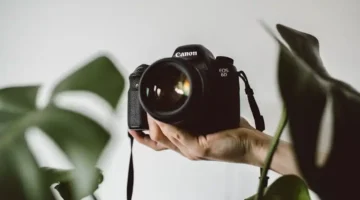 Photography - a photographer holding a camera. Photo by Lilly Rum on Unsplash.