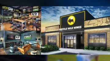 Buffalo Wild Wings photo collage