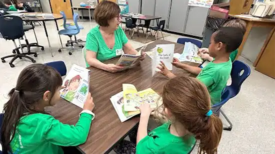 Grandparents Group at James B. Edwards Elementary.