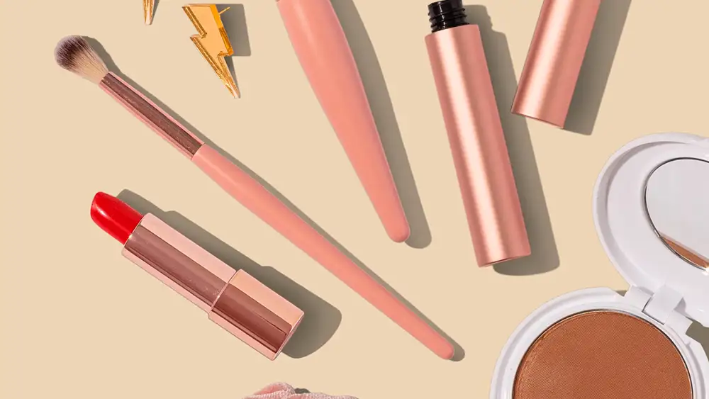Photo of some makeup products