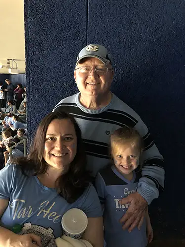 Melinda Blitch is part of the sandwich generation, caring for her daughter and father while working full time.
