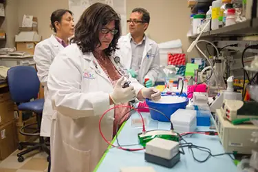 Groundbreaking treatments like IWILFIN have been developed in Dr. Kraveka’s research lab.