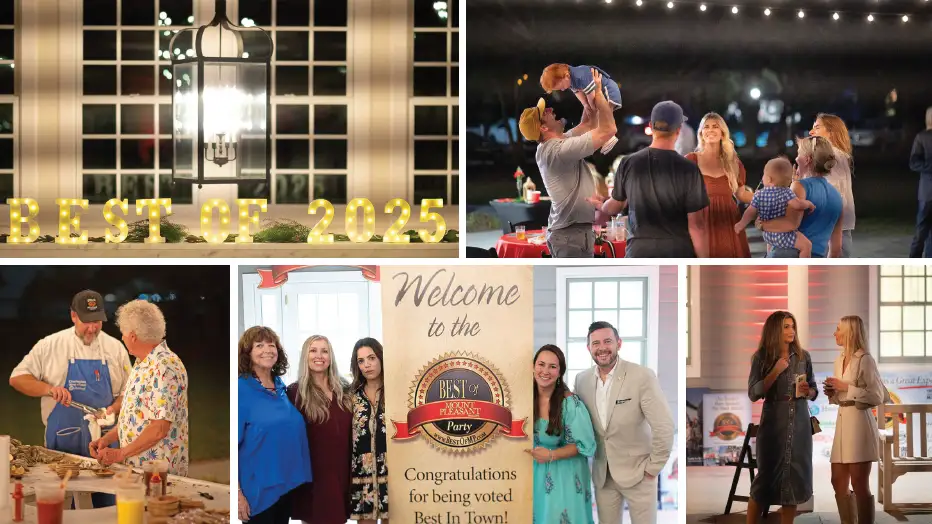 2025 Best of Mount Pleasant Party photo collage