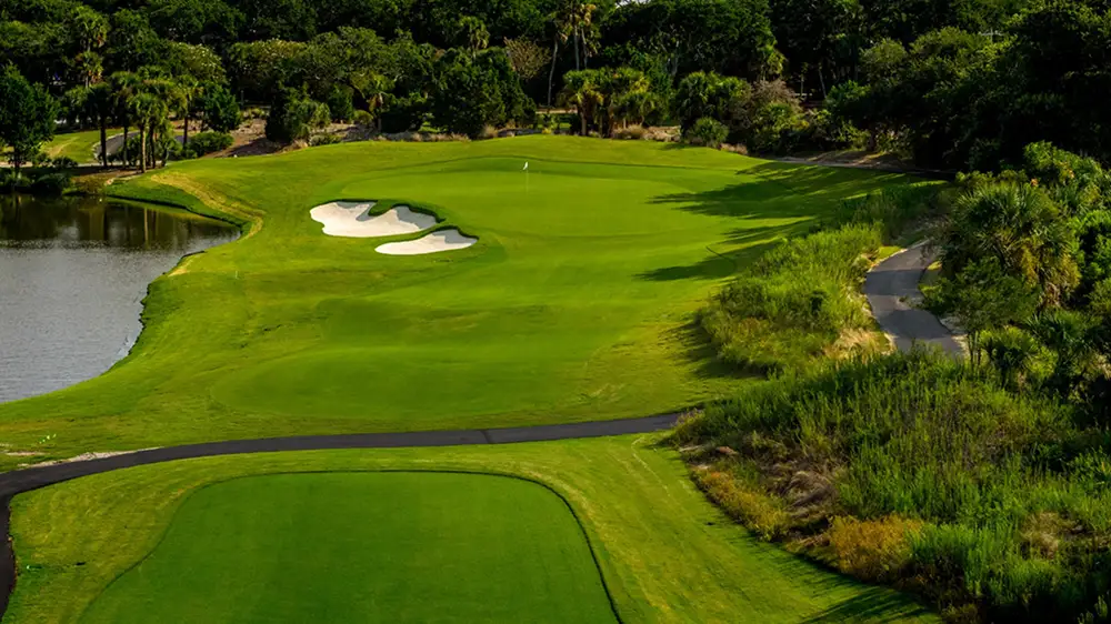 Wild Dunes Harbor Course photo - New bunkers