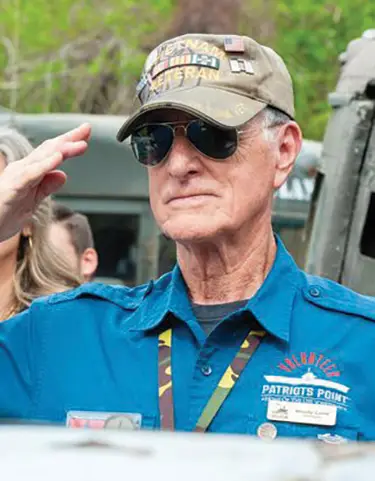 Woody Caine, retired U.S. Army infantry officer.