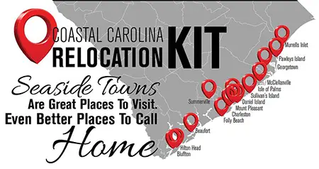 Coastal Carolina Relocation Kit map