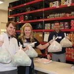 A small crowd at East Cooper Community Outreach (ECCO).