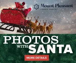 Ad: Capture the magic of the holiday season with a professional photo of your loved ones {and pets!*} with Santa Claus at The North Pole.