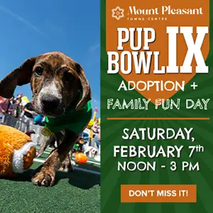 Event Ad: Pup Bowl IX: Where Every Adoption is a Touchdown