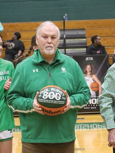 Bishop England HS Girls Basketball: BE Coach Paul Runey is closing in on the stateβs all-time wins record.