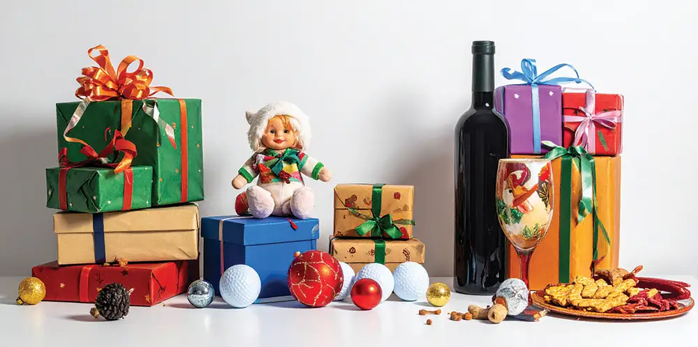 Holiday Gifts and Christmas Decorations