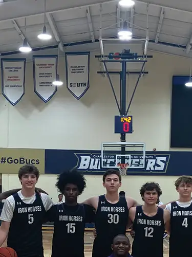 Philip Simmons Boys Basketball: Philip Simmons boys at a summer practice getting ready for the 2025 season.