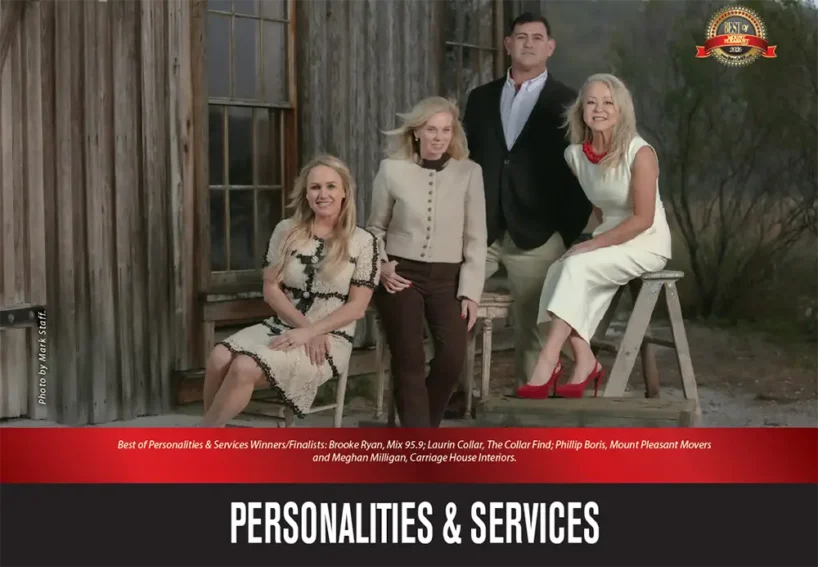 2026 Best of Mount Pleasant PERSONALITIES and SERVICES title graphic