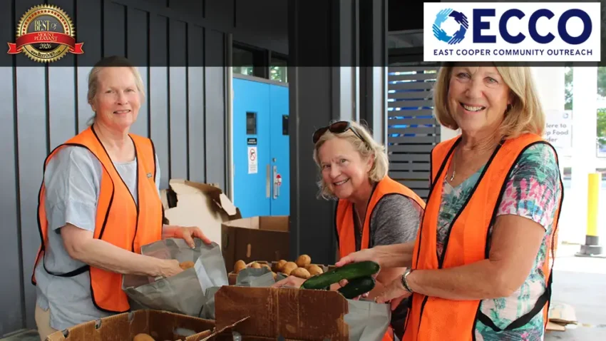 East Cooper Community Outreach voted 2026 Best Local Nonprofit and Best Volunteer Opportunity