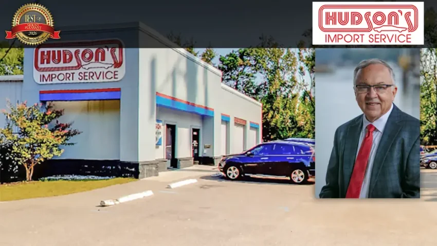 Hudson’s Import Service: Voted 2026 Best Auto Repair Business in Mount Pleasant
