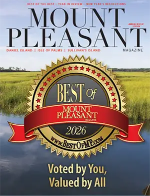 Mount Pleasant Magazine's most recent magazine cover