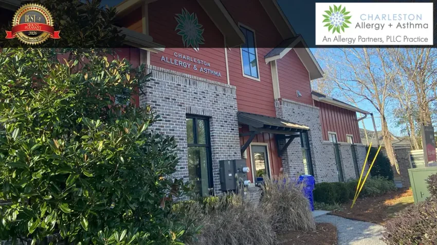 Dr. Bruce Ball and Charleston Allergy & Asthma have both been named one of the best in the 2026 Best of Mount Pleasant.