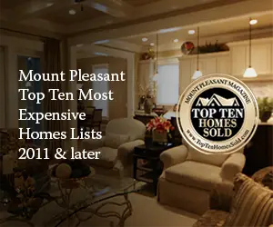 See Mt Pleasant's most expensive homes sold lists as early as 2011