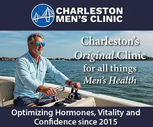 Ad: Charleston Men's Clinic - Charleston's Original Clinic for all things Men's Health. Optimizing Hormones, Vitality and Confidence since 2015.